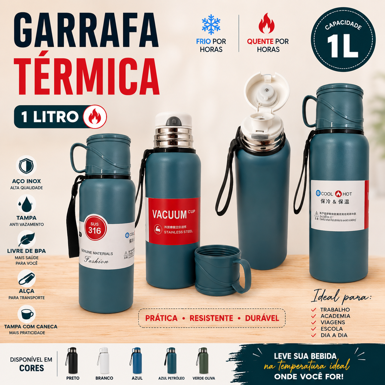 Garrafa térmica  Vacuum bottle
